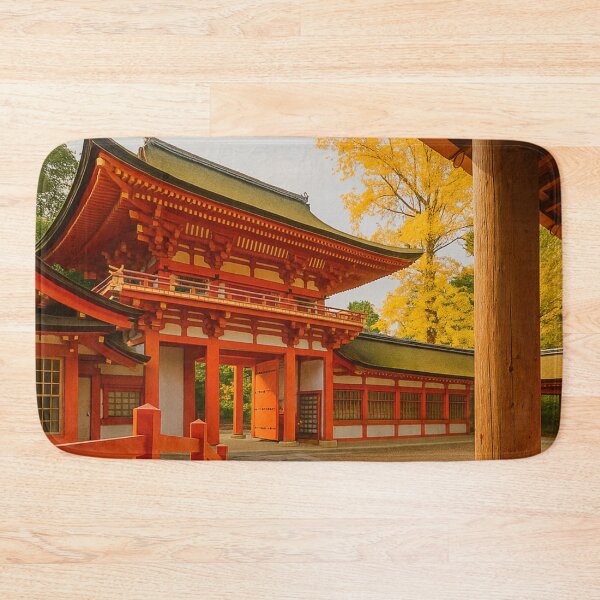 Item preview, Autumn Serenity at Kasuga Taisha Shrine, Nara, Japan designed and sold by NihonKamonScape.