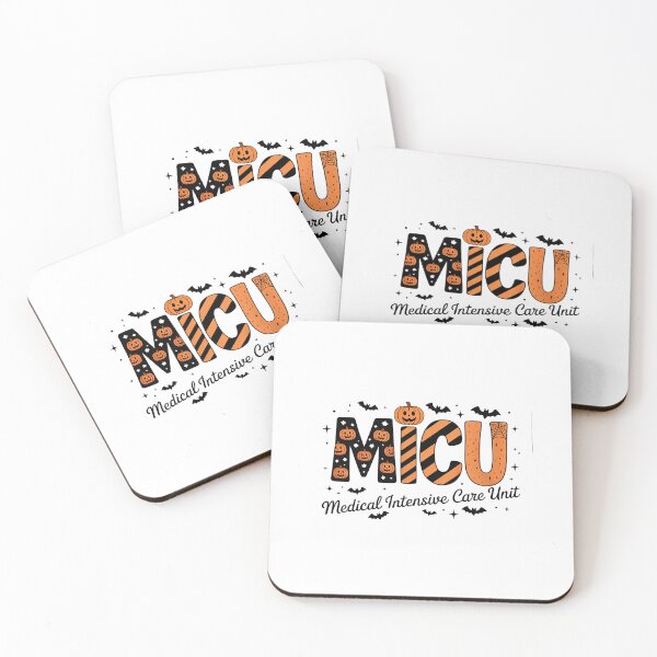 Item preview, MICU Nurse Halloween Spooky Ghost Medical Intensive Care designed and sold by BiellaSar.