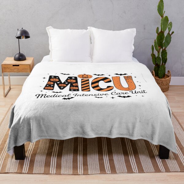 Item preview, MICU Nurse Halloween Spooky Ghost Medical Intensive Care designed and sold by BiellaSar.