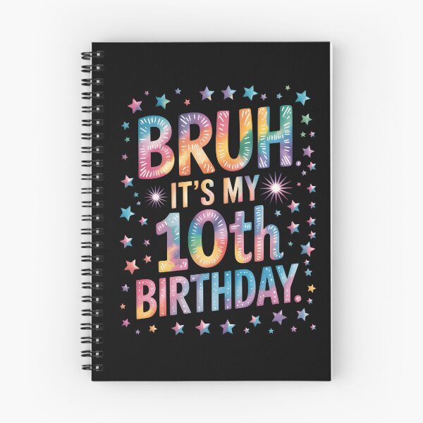 Item preview, Bruh It’s My 10th Birthday Retro Funny 10 Years Old Boys Girls designed and sold by DIT-Artis.