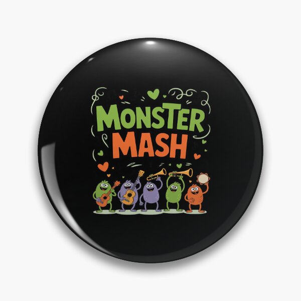 Item preview, Monster Mash Halloween Funny Cute Kids Party designed and sold by BiellaSar.