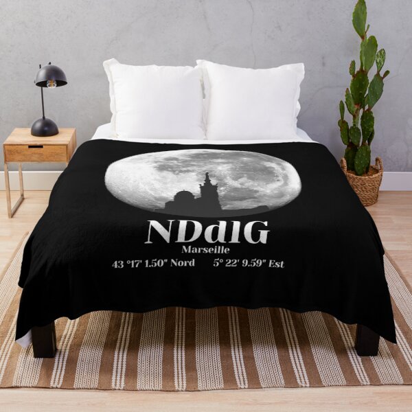 Item preview, Art Marseille Moon Notre Dame Garde Minimal Design designed and sold by Bobraiis.