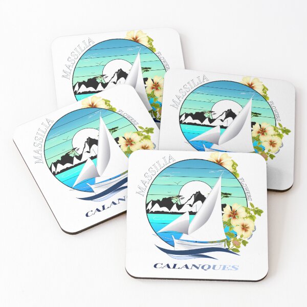 Item preview, Calanques Marseille Boat Flowers Mediterranean designed and sold by Bobraiis.