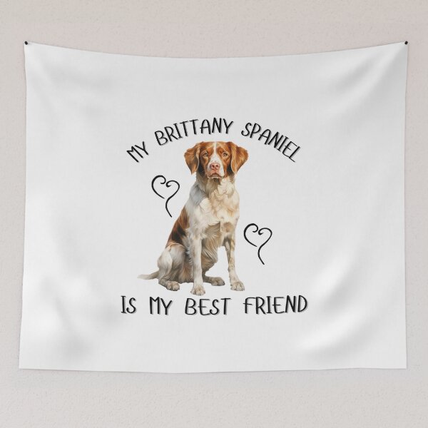 Item preview, My Brittany Spaniel Is My Best Friend designed and sold by Viikis.