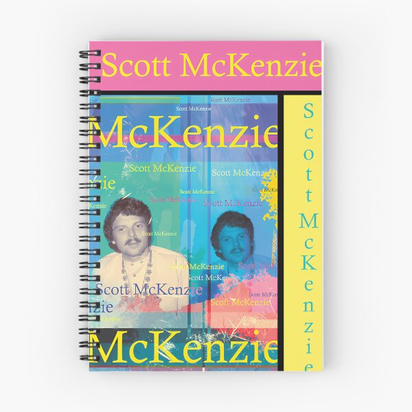 Item preview, Retro Portrait American Singer Scott Mckenzie designed and sold by GuopinHuang.