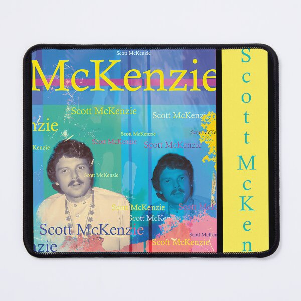 Item preview, Retro Portrait American Singer Scott Mckenzie designed and sold by GuopinHuang.
