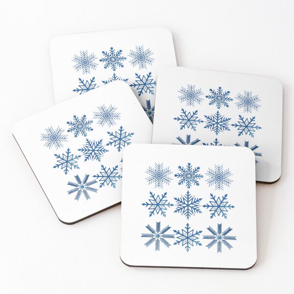 Item preview, Blue Snowflake Winter Collection designed and sold by Eyestudiodesign1997.