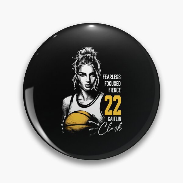 Item preview, Caitlin Clark 22 Fearless Fierce Basketball designed and sold by Kipoandtheage73.
