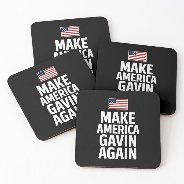 Item preview, Make America Gavin Again - Minimalist Us Flag  designed and sold by GTOxyz117.