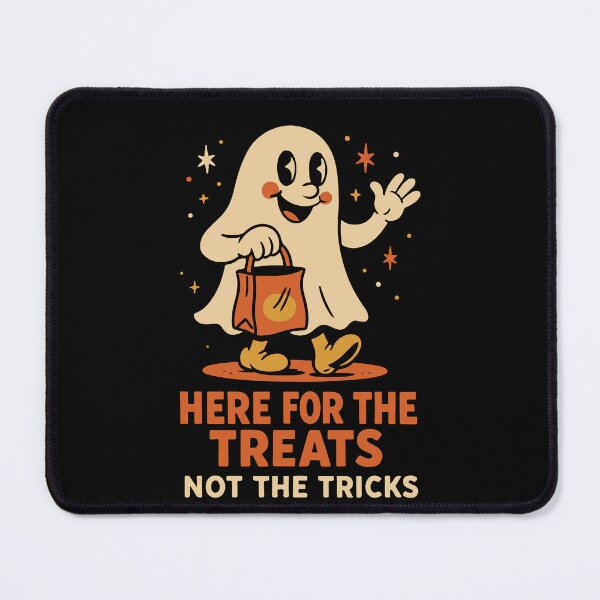 Item preview, Here For The Treats Not The Tricks cute Halloween designed and sold by LuminOrb.