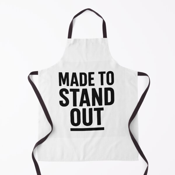 Item preview, Made to Stand Out Bold Motivational Quote Typography Design designed and sold by Rockz-Fashion.