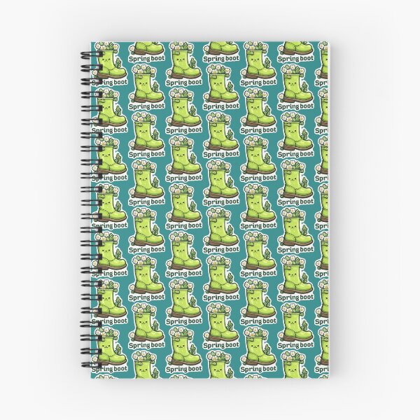 Item preview, Spring Boot Funny Sticker – Java Framework Pun Design designed and sold by mliotard.