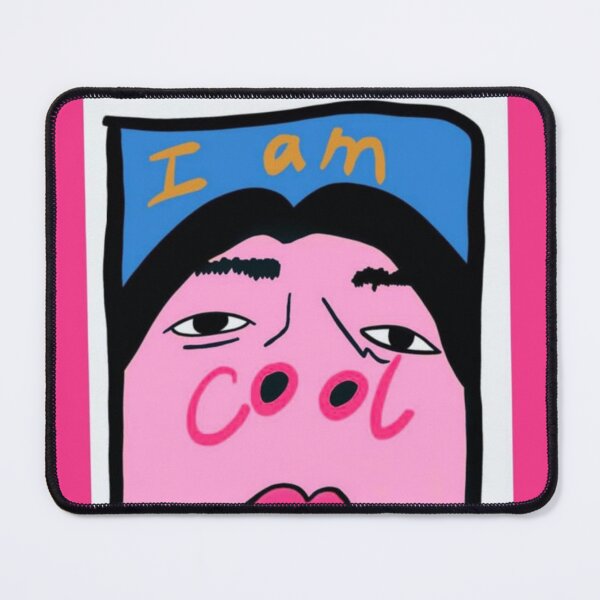 Item preview, Pop Art Portrait – "I Am Cool" Modern Bold Poster designed and sold by lemooon juice.