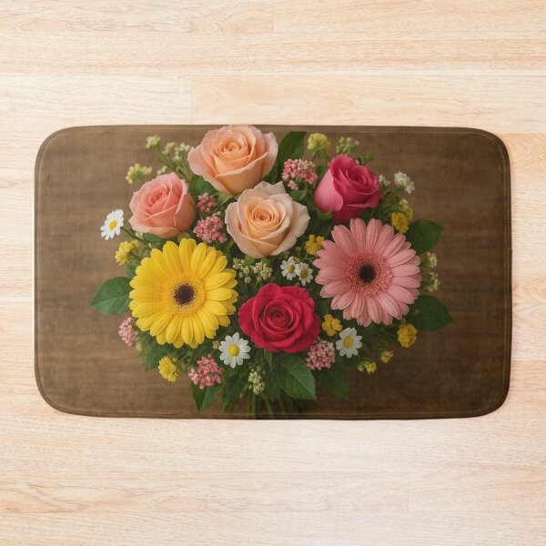 Item preview, A composition of realistic bouquet on a kitchen board. designed and sold by AJTees99.