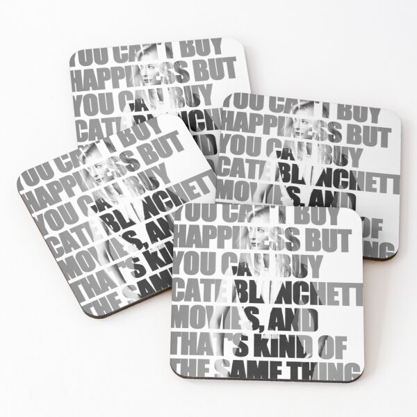 Item preview, Cate Blanchett Movies Quote Funny Tribute Gift For Film Fans designed and sold by ArmandaBischo.