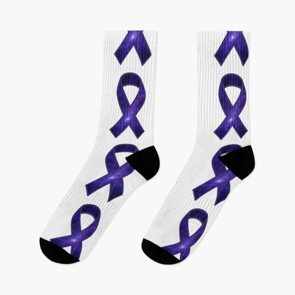 Item preview, Cosmic Purple Awareness Ribbon – Pancreatic Cancer, Epilepsy, Domestic Violence... Galaxy Design designed and sold by HealthCoreCommunity.