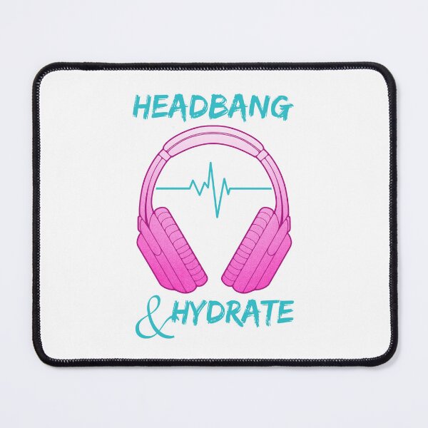 Item preview, Headphones | Headbang And Hydrate designed and sold by ObsidianDaz.
