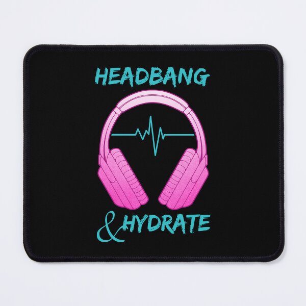 Item preview, Headphones | Headbang And Hydrate designed and sold by ObsidianDaz.