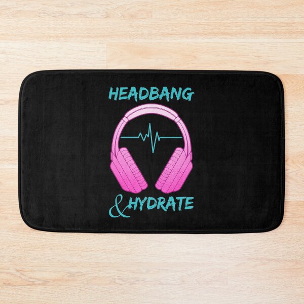 Item preview, Headphones | Headbang And Hydrate designed and sold by ObsidianDaz.