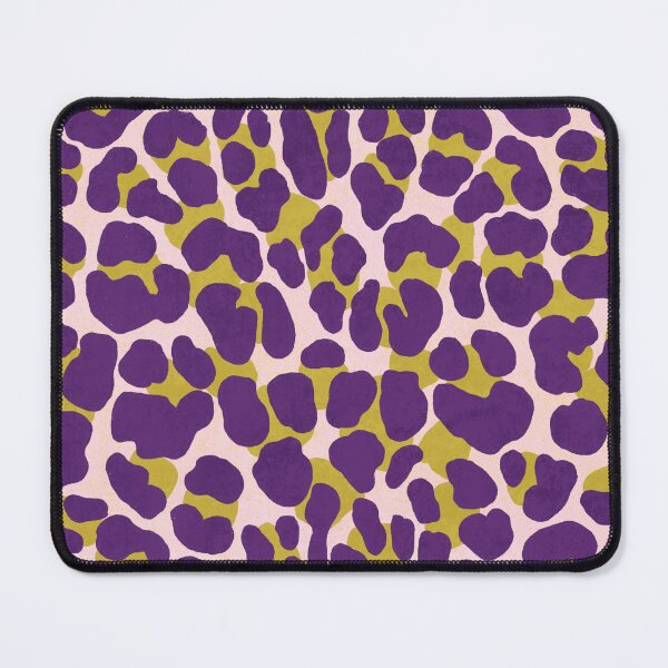 Item preview, Leopard print. Modern in purple, apple green, and light pink. designed and sold by Sandra Brezina.