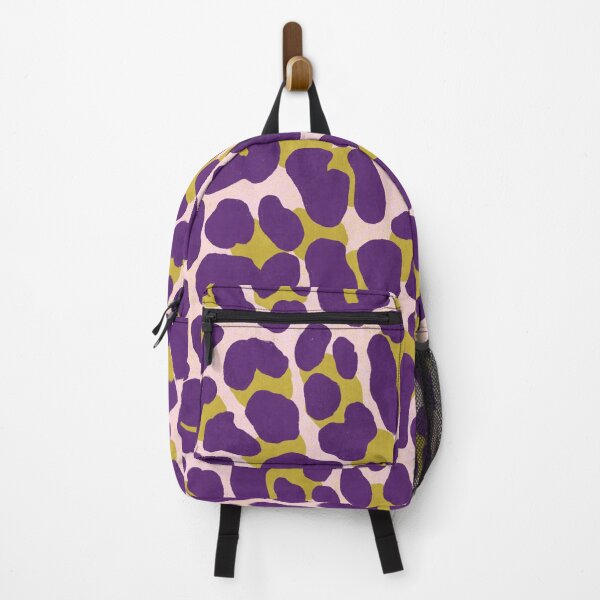 Item preview, Leopard print. Modern in purple, apple green, and light pink. designed and sold by Sandra Brezina.