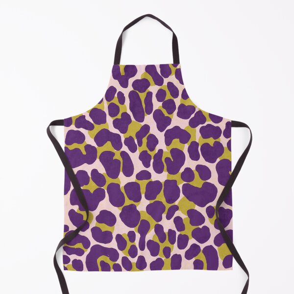 Item preview, Leopard print. Modern in purple, apple green, and light pink. designed and sold by Sandra Brezina.