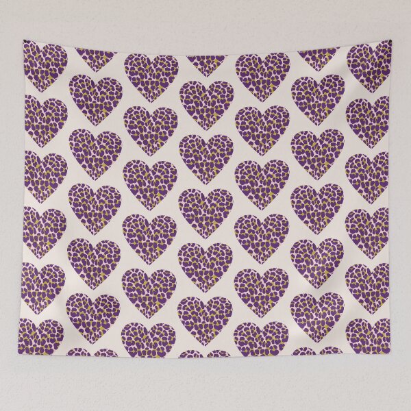 Item preview, Leopard print. Modern in purple, apple green, and light pink. designed and sold by Sandra Brezina.