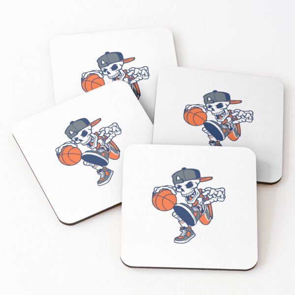 Item preview, skeleton playing basketball designed and sold by Pop Drop Shop .