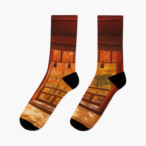Item preview, Autumn Serenity at Tanzan Shrine, Nara designed and sold by NihonKamonScape.