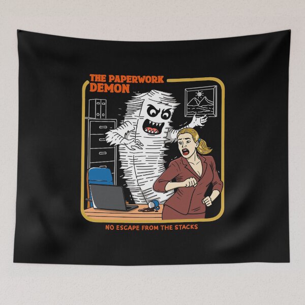 Item preview, The Paperwork Demon designed and sold by Kimprut.