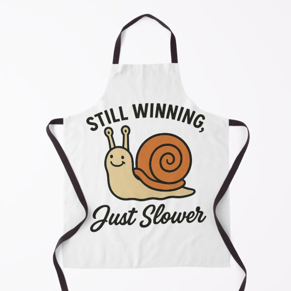 Item preview, Still Winning, Just Slower – Snail Sticker designed and sold by MozellRoberts.