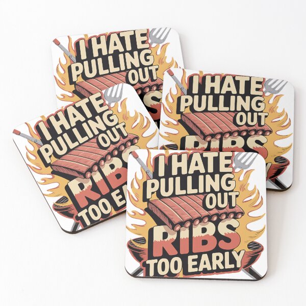 Item preview, I Hate Pulling Out Ribs Too Early designed and sold by MozellRoberts.