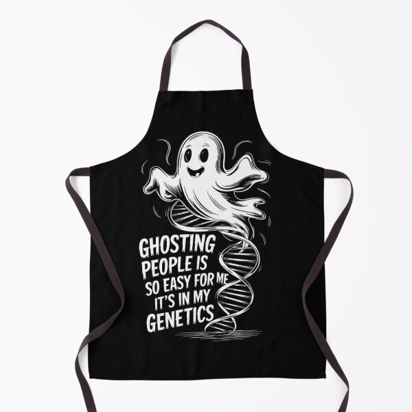 Item preview, Funny Ghost DNA – Ghosting people is so easy for me it's in my genetics designed and sold by Tomasz  Siennicki.