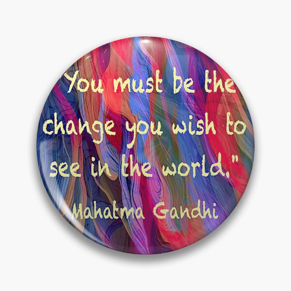 Item preview, Mahatma Gandhi Quote designed and sold by ViaARTfactory.