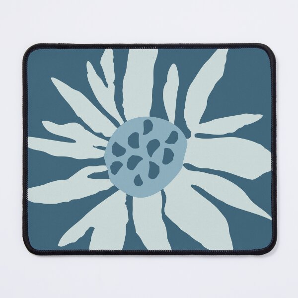 Item preview, One Daisy On Teal Blue. designed and sold by SalsySafrano.