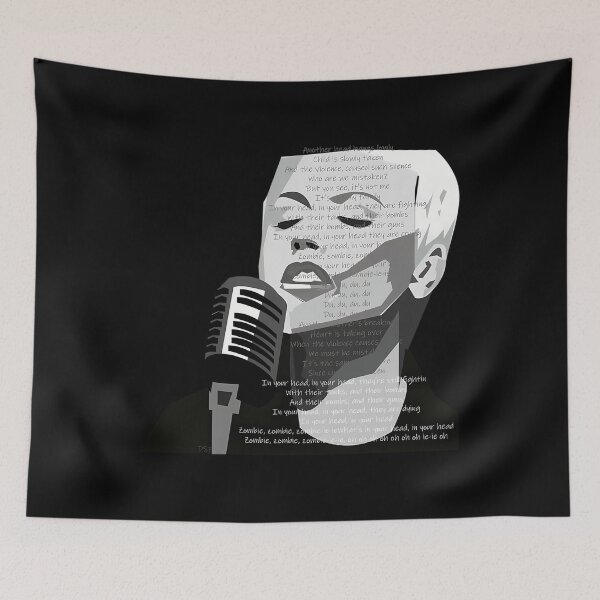 Item preview,  Dolores O'Riordan. Zombie Lyrics designed and sold by CarlosRenatoCor.