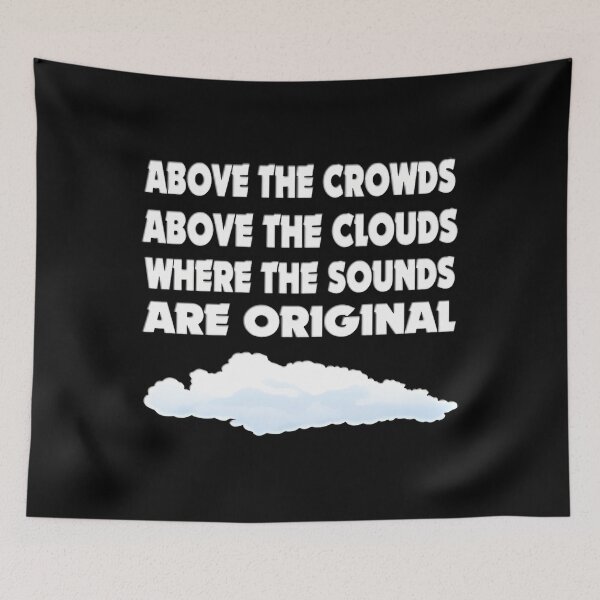 Item preview, Above The Clouds - Gang Starr Lyrics (Small) designed and sold by CarlosRenatoCor.