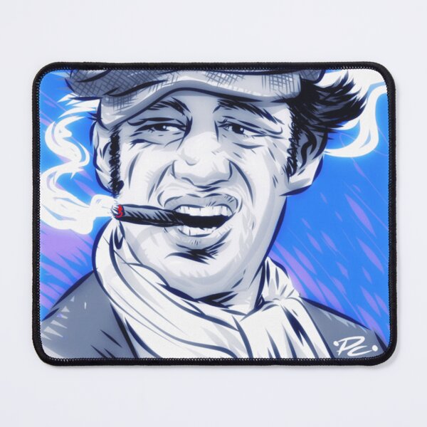 Item preview, Jean Paul Belmondo Retro Sketch Tribute Illustration Gift designed and sold by KarieFistlert.
