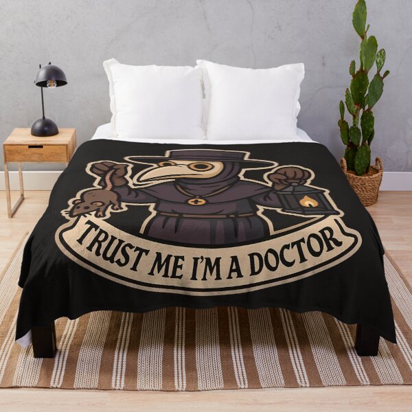Item preview, Plague Doctor - Trust Me I'm Doctor designed and sold by Funny Vintage Stickers And T-Shirts.