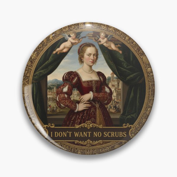 Item preview, I don't want no Scrubs TLC Renaissance version designed and sold by GingerLabz.