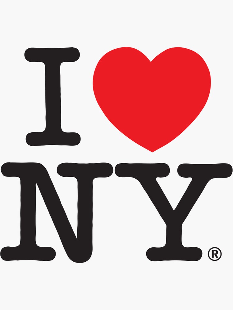 I Love Ny Classic Sticker