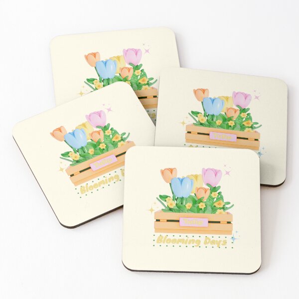 Item preview, Pastel Tulip Flower Box Design designed and sold by Eyestudiodesign1997.