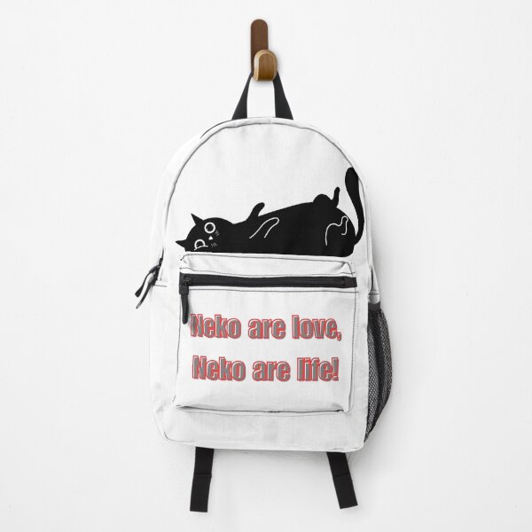 Item preview, Neko are love, Neko are life! - Funny Cat Anime Quote designed and sold by Kouichi1990.