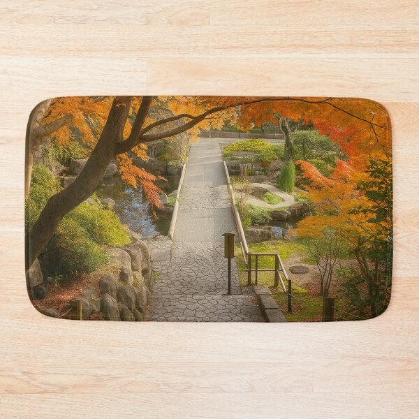Item preview, Autumn Serenity at Hasedera Temple, Nara, Japan designed and sold by NihonKamonScape.
