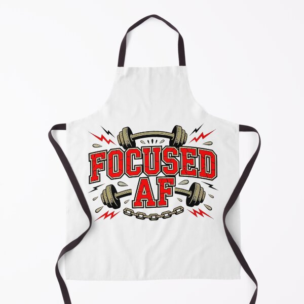 Item preview, Focused AF Hardcore Gym Fitness Motivation Design designed and sold by Amanda's Factory.