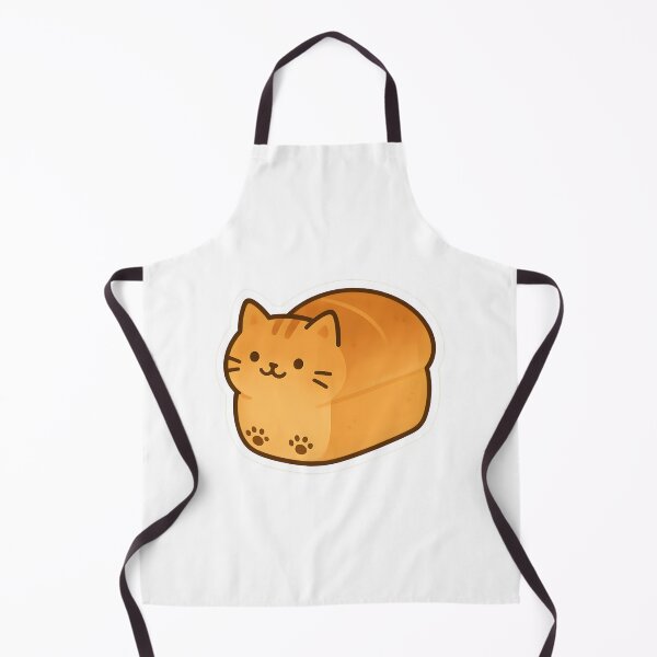 Item preview, Kawaii Cat Loaf – Cute Bread Shaped Cat Illustration designed and sold by OsasChild.