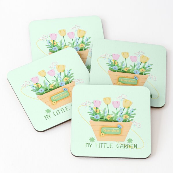 Item preview, Colorful Garden Flower Pot Illustration designed and sold by Eyestudiodesign1997.