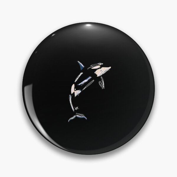 Item preview, Brushstroke Orca designed and sold by LeslyFulson.
