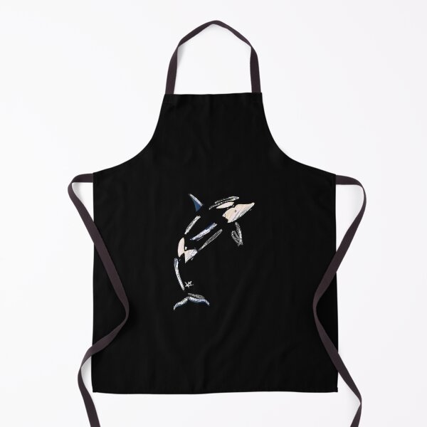 Item preview, Brushstroke Orca designed and sold by LeslyFulson.