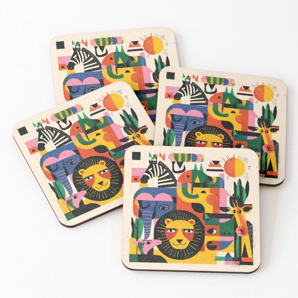 Item preview, Whimsical Safari Friends designed and sold by Venon28.